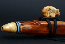 Ironwood (desert) Native American Flute, Minor, Low C-4, #D9K